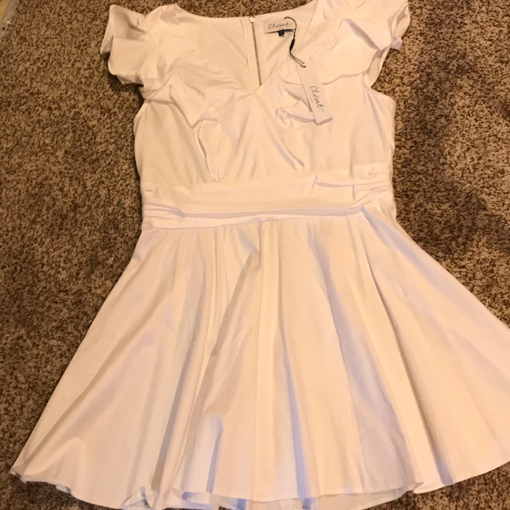 ASOS white mini dress NWT!